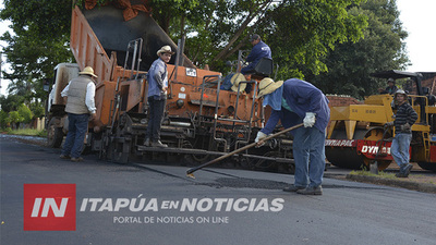 PRESIDENTE DE LA JUNTA MUNICIPAL FUE A GESTIONAR ASFALTO PARA ENCARNACIÓN.