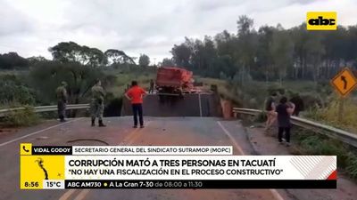 Fiscalizadores del MOPC reciben coimas de constructoras para aprobar obras - A la gran 730 - ABC Color