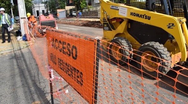 Atención conductores: anuncian nuevas obras de alcantarillado en Asunción a partir de mañana