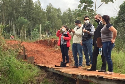 Caída de Puente: Fiscales se constituyen en la zona relevar datos técnicos y periciales