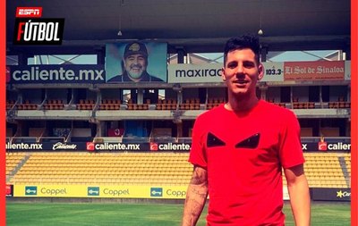 El capitán de Guaraní visitó el club en el cual fue dirigido por Maradona