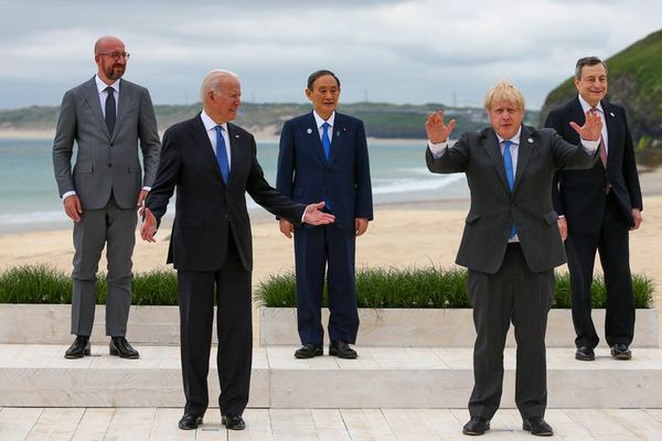 El G7, bajo presión para ir más lejos en sus compromisos de vacunas - Mundo - ABC Color