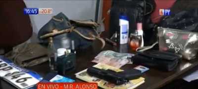 Detienen a presuntos asaltantes tras intensa persecución y balacera | Noticias Paraguay