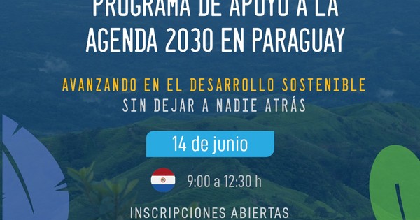 La Nación / Presentarán el programa de Apoyo a la Implementación de la Agenda 2030