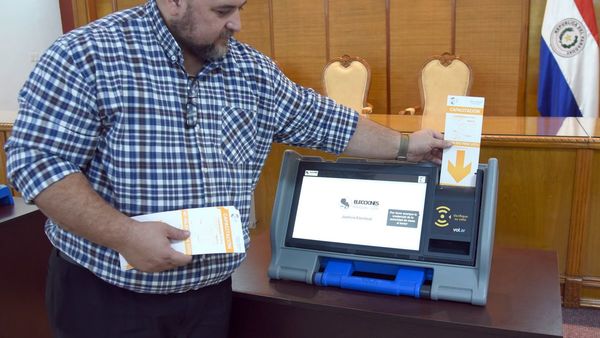 Máquinas de voto no juntan información