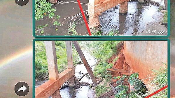 MOPC admite que puente colapsado debió ser intervenido hace 2 meses