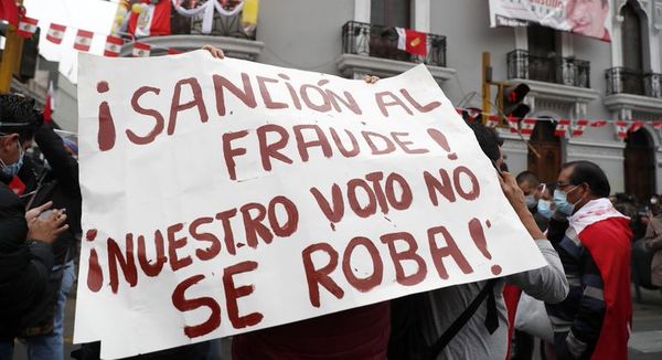 Impugnaciones y denuncias frenan proclamación presidencial en Perú - Mundo - ABC Color