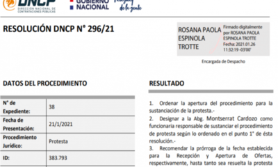 IPS: Avalancha de protestas en licitaciones