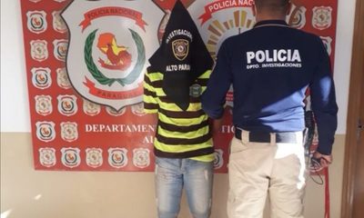 Apresan a presunto «robamoto»