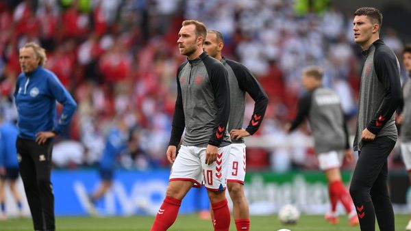 Angustia en la Eurocopa por la salud de Christian Eriksen