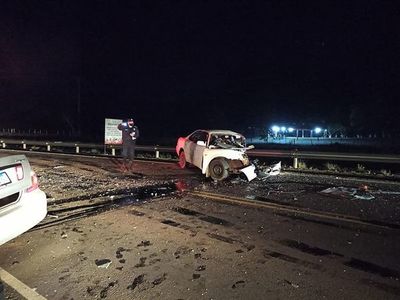 Dos fallecidos en accidente automovilístico en Caazapá - Nacionales - ABC Color