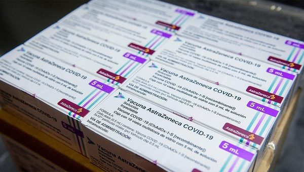 Argentina recibe este sábado 811 mil vacunas Astrazeneca