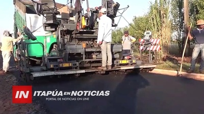 IMPULSAN PLAN DE ASFALTADO PARA ENCARNACIÓN QUE FUE CAJONEADO