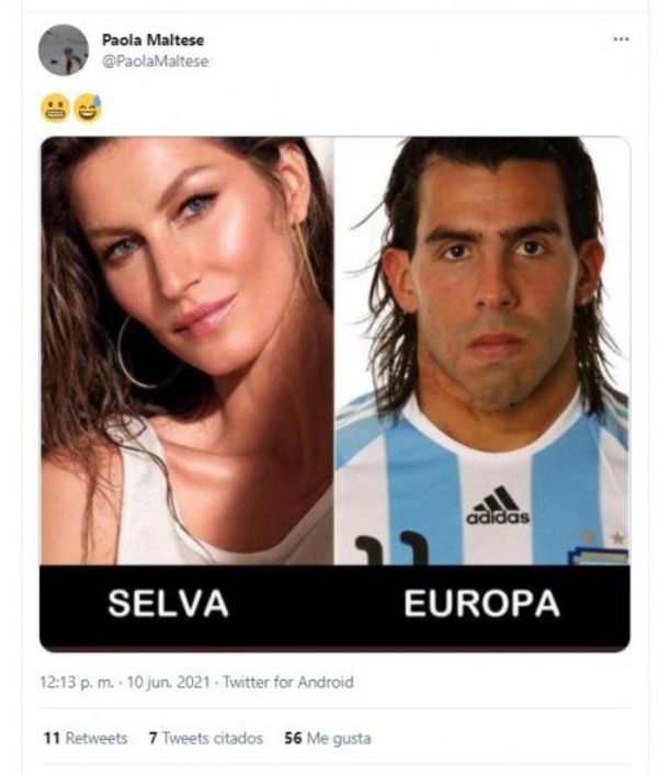 Paola Maltese incendió Twitter con un meme burlón sobre el presidente argentino