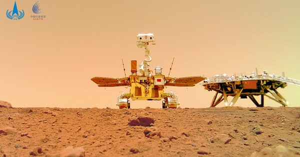 La Nación / Robot chino se toma un “selfi” en Marte