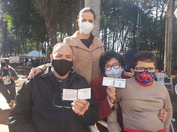 Inmunizaron a 1.200 esteños este sábado - ABC en el Este - ABC Color