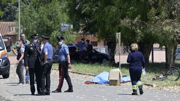 Tragedia en Roma: Un hombre se suicidó luego de matar a un anciano y dos niños