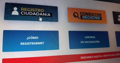 Vacunación anticovid: Mañana se habilita registro para 18 años en adelante