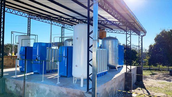 IPS pone en funcionamiento planta de oxígeno en Santaní | Ñanduti