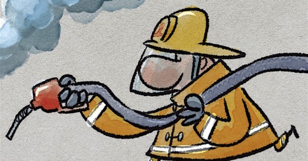 La Nación / ¡Que vengan los bomberos!