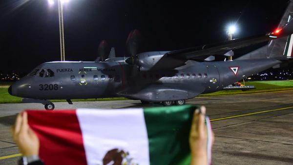 Llegaron más vacunas: México donó 150.000 dosis