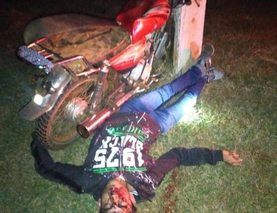 Motociclista sufre heridas graves tras embestir contra columna de hormigón – Diario TNPRESS