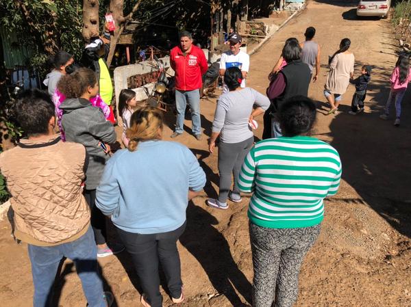 Mario Larroza recorrió San Rafael recibiendo el respaldo de vecinos - La Clave