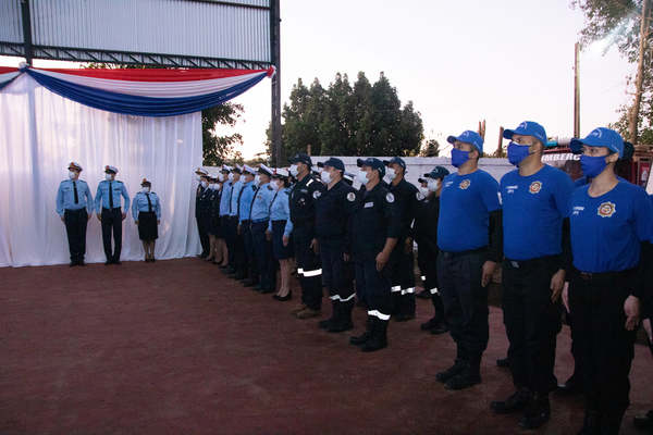 Bomberos de Presidente Franco celebra 30 años de vida institucional - La Clave