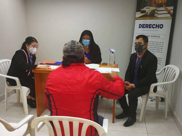 Pobladores del barrio San Francisco recibieron asistencia legal a través de “Casas de Justicia” | .::Agencia IP::.
