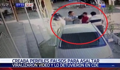 Hombre es detenido tras “crear” perfiles falsos en redes para asaltar