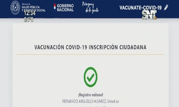 ¿Cómo me inscribo para la vacunación anticovid-19? - SNT