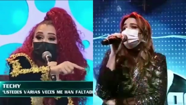 Techy estalló tras indirectas de Meli Hicks y la enfrentó - Teleshow