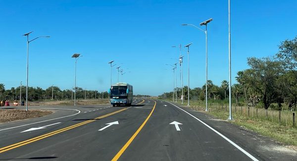 Primeros 36 km de la nueva ruta Transchaco ya está habilitados para el tránsito