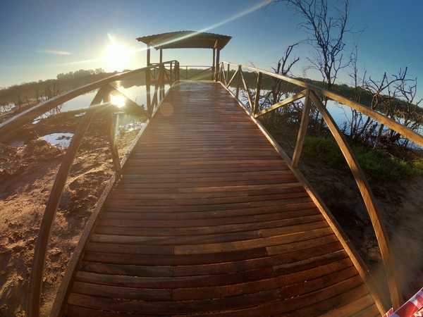 MOPC revive la historia chaqueña con el mejoramiento del Fortín Isla Po’í