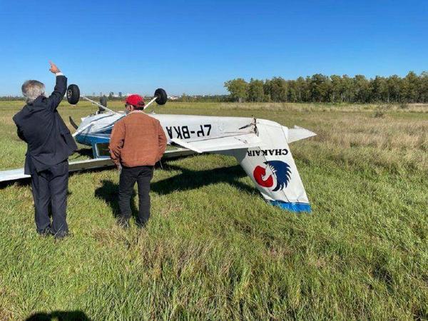 Aeronave capotó en Aeropuerto Silvio Pettirossi – Prensa 5