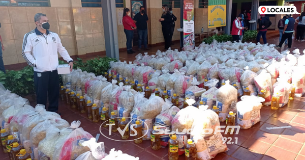 MUNICIPIO DE SAN JUAN DEL PARANÁ HACE ENTREGA DE KITS ALIMENTICIOS