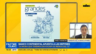 Banco Continental apuesta a las Mipymes - Factor Clave - ABC Color