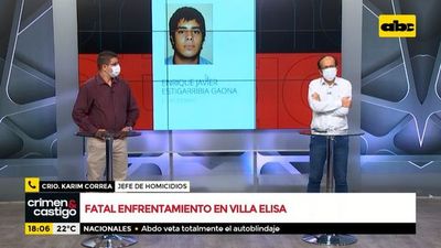 Fatal enfrentamiento en Villa Elisa - Crimen y castigo - ABC Color
