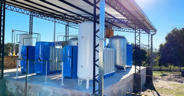 La Nación / IPS pone en marcha su planta de oxígeno en San Estanislao