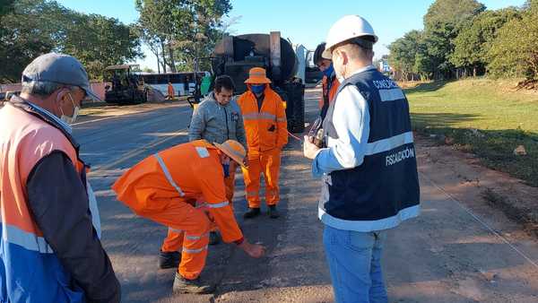 Ruta PY01: iniciarán extendido de la nueva carpeta asfáltica en la zona de Caapucú | .::Agencia IP::.