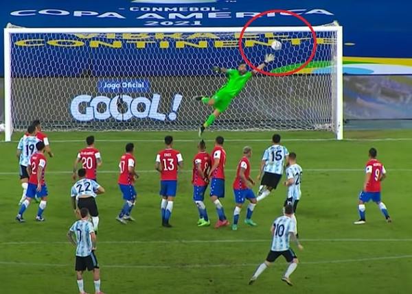 Messi la colocó "como con la mano", pero a Argentina no le alcanzó