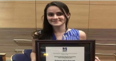 La Nación / Universidad de Massachusetts premió a joven paraguaya por la investigación de su tesis doctoral