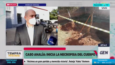 Diario HOY | Inicia el procedimiento de necropsia del cuerpo hallado ayer en la vivienda de la joven Analía Rodas