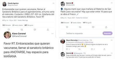 Embarazadas se autogestionan para poder vacunarse contra el COVID - Nacionales - ABC Color