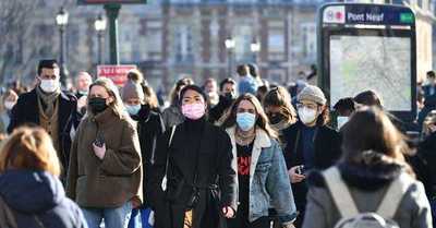 Francia levantará la obligación de usar mascarillas en exteriores a partir del 1 de julio - C9N