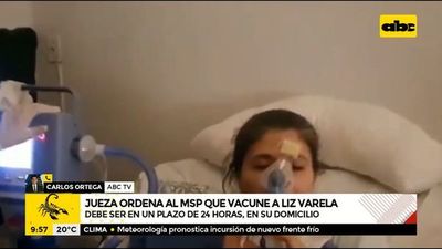 Jueza ordena al MSP que vacune a Liz Varela - A la gran 730 - ABC Color