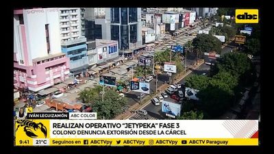 Operativo “Jetypeka”: Desbaratan red de extorsionadores - A la gran 730 - ABC Color