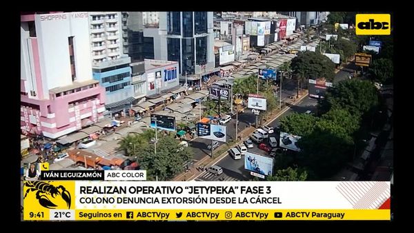 Operativo “Jetypeka”: Desbaratan red de extorsionadores - A la gran 730 - ABC Color