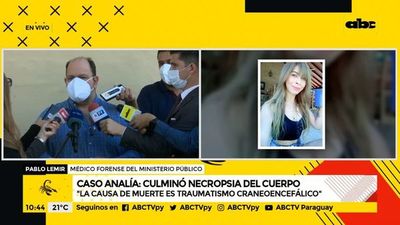 Cuerpo corresponde a Analía Rodas y lesiones halladas contradicen versión de hermano de la víctima - A La Gran 7-30 - ABC Color