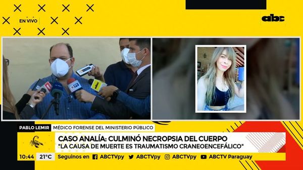 Cuerpo corresponde a Analía Rodas y lesiones halladas contradicen versión de hermano de la víctima - A La Gran 7-30 - ABC Color